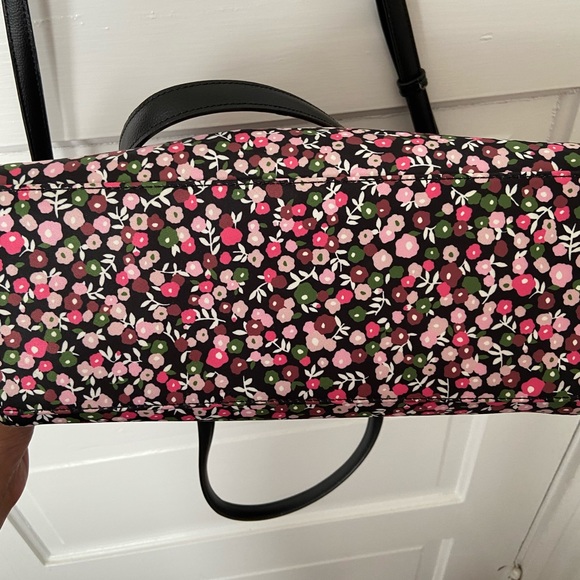 Kate Spade New York, dawn park ave floral medium satchel - Picture 6 of 6